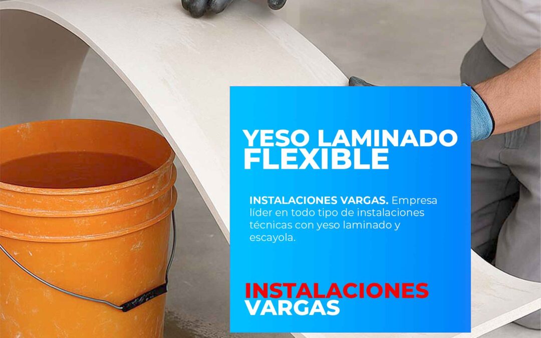 Placas de yeso laminado flexibles
