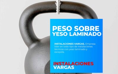 ¿Cuánto peso aguanta el yeso laminado?